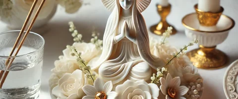 Cómo consagrar imágenes de porcelana fría para tus rituales