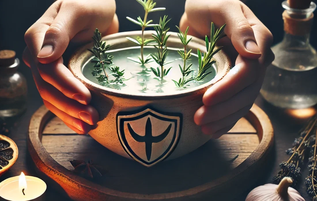 Cómo usar agua florida en rituales de protección